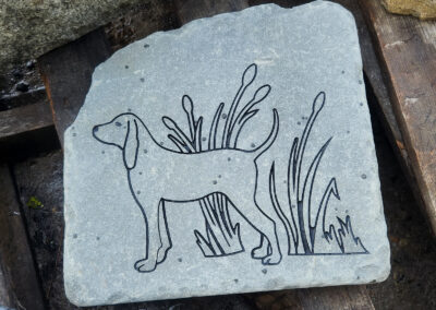 custom-stone-engraving-cape-cod-dog